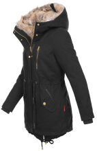 Navahoo Diamond Damen Winterjacke B648a Schwarz Gr&ouml;&szlig;e XXL - Gr. 44