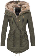 Navahoo Diamond Damen Winterjacke B648a Gruen Größe XS - Gr. 34