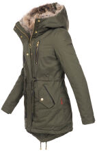 Navahoo Diamond Damen Winterjacke B648a Gruen Größe XS - Gr. 34