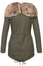 Navahoo Diamond Damen Winterjacke B648a Gruen Größe XS - Gr. 34
