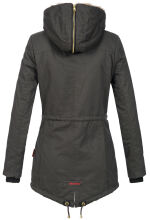 Navahoo Diamond Damen Winterjacke B648a Anthrazit Gr&ouml;&szlig;e S - Gr. 36