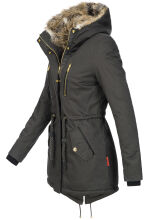 Navahoo Diamond Damen Winterjacke B648a Anthrazit Gr&ouml;&szlig;e XL - Gr. 42