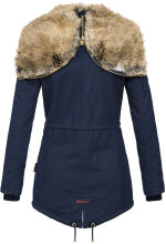 Navahoo Diamond Damen Winterjacke B648a Navy Gr&ouml;&szlig;e M - Gr. 38