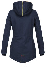 Navahoo Diamond Damen Winterjacke B648a Navy Gr&ouml;&szlig;e XXL - Gr. 44