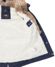 Navahoo Diamond Damen Winterjacke B648a Navy Gr&ouml;&szlig;e XXL - Gr. 44