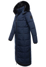 Navahoo Knuddelfee Damen lange Winterjacke