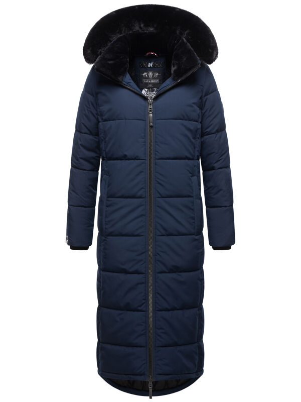 Navahoo Knuddelfee Damen Parka  Navy Größe M - Gr. 38
