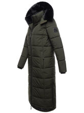 Navahoo Knuddelfee Damen Parka  Olive Größe S - Gr. 36