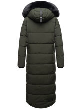 Navahoo Knuddelfee Damen Parka  Olive Größe S - Gr. 36
