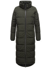 Navahoo Knuddelfee Damen Parka  Olive Größe M - Gr. 38