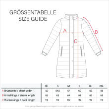 Navahoo Knuddelfee Damen Parka  Olive Größe M - Gr. 38