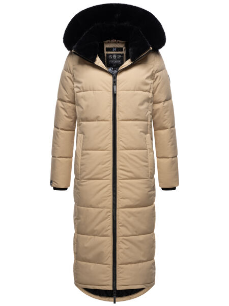 Navahoo Knuddelfee Damen Parka  Beige Größe XS - Gr. 34