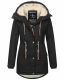 Navahoo Ireliaa Damen Winterjacke Schwarz Größe S - Gr. 36