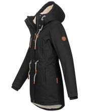 Navahoo Ireliaa Damen Winterjacke Schwarz Größe M - Gr. 38