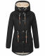 Navahoo Ireliaa Damen Winterjacke Schwarz Größe M - Gr. 38