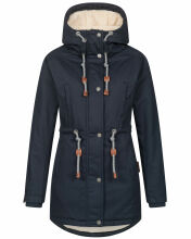 Navahoo Ireliaa Damen Winterjacke Navy Größe S - Gr. 36