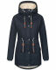 Navahoo Ireliaa Damen Winterjacke Navy Größe S - Gr. 36