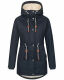 Navahoo Ireliaa Damen Winterjacke Navy Größe M - Gr. 38