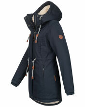 Navahoo Ireliaa Damen Winterjacke Navy Gr&ouml;&szlig;e XXL - Gr. 44