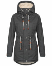 Navahoo Ireliaa Damen Winterjacke Anthrazit Gr&ouml;&szlig;e S - Gr. 36