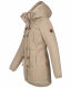 Navahoo Ireliaa Damen Winterjacke Beige Größe XS - Gr. 34