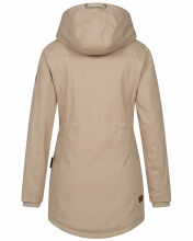 Navahoo Ireliaa Damen Winterjacke Beige Größe M - Gr. 38