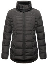 Navahoo Lissandraa Damen Winter Steppjacke Schwarz Größe XS - Gr. 34