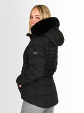 Navahoo Lissandraa Damen Winter Steppjacke Schwarz Größe M - Gr. 38