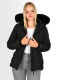Navahoo Lissandraa Damen Winter Steppjacke Schwarz Größe M - Gr. 38