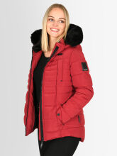 Navahoo Lissandraa Damen Winter Steppjacke Rot Gr&ouml;&szlig;e L - Gr. 40