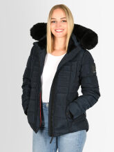 Navahoo Lissandraa Damen Winter Steppjacke Navy Größe XS - Gr. 34