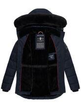 Navahoo Lissandraa Damen Winter Steppjacke Navy Gr&ouml;&szlig;e L - Gr. 40