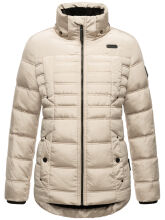 Navahoo Lissandraa Damen Winter Steppjacke Taupe Größe S - Gr. 36