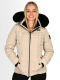 Navahoo Lissandraa Damen Winter Steppjacke Taupe Größe S - Gr. 36