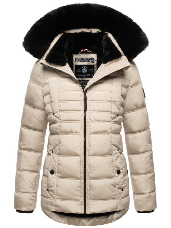 Navahoo Lissandraa Damen Winter Steppjacke Taupe