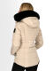 Navahoo Lissandraa Damen Winter Steppjacke Taupe Größe M - Gr. 38