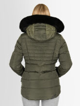 Navahoo Lissandraa Damen Winter Steppjacke Olive Größe XS - Gr. 34