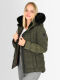 Navahoo Lissandraa Damen Winter Steppjacke Olive Größe XS - Gr. 34