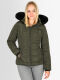 Navahoo Lissandraa Damen Winter Steppjacke Olive Größe XS - Gr. 34