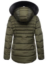 Navahoo Lissandraa Damen Winter Steppjacke Olive Gr&ouml;&szlig;e S - Gr. 36