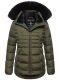 Navahoo Lissandraa Damen Winter Steppjacke Olive Größe M - Gr. 38