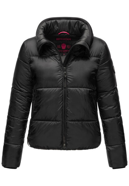 Navahoo Sternschnüppchen Damen Steppjacke B971 Schwarz Größe XS - Gr. 34