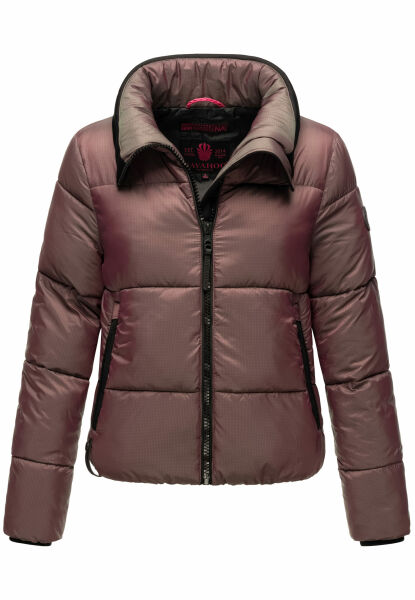 Navahoo Sternschnüppchen Damen Steppjacke B971 Aubergine Größe XS - Gr. 34