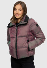 Navahoo Sternschnüppchen Damen Steppjacke B971 Aubergine Größe XS - Gr. 34