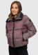 Navahoo Sternschnüppchen Damen Steppjacke B971 Aubergine Größe XS - Gr. 34