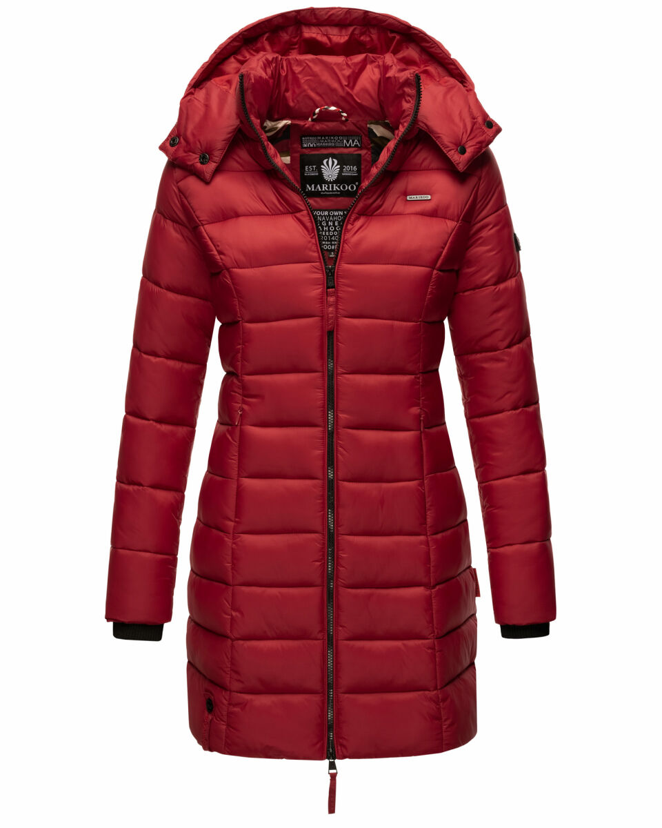 Winter Jackets S Oliver Parka Rot MIT PAILLETTEN Winter Coat Pink