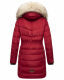 Navahoo Paula Damen Parka Winterjacke Gefüttert Dark Red Größe L - Gr. 40