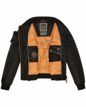 Stone Harbour Berkoo Herren Bomber Jacke Schwarz Größe L - Gr. L