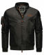 Stone Harbour Berkoo Herren Bomber Jacke Schwarz Größe L - Gr. L