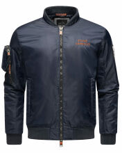 Stone Harbour Berkoo Herren Bomber Jacke Navy Größe S - Gr. S